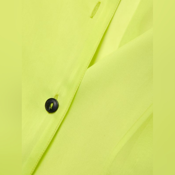 [NEW] RAG & BONE Reed Shirt in Lime - Picture 10 of 13